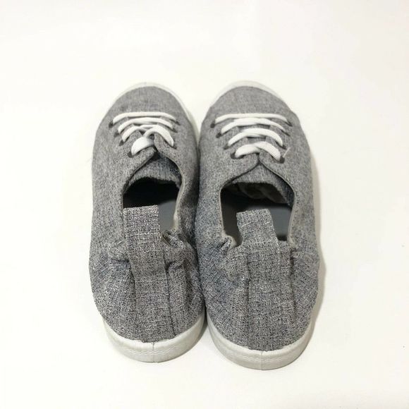 Sole Mate Lace Up Comfort Gray Scrunch Women's Tennis Shoes Size 7/8 - Picture 5 of 7